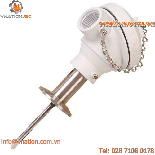 Pt100 temperature probe / RTD / with thermocouple output / for hygienic applications