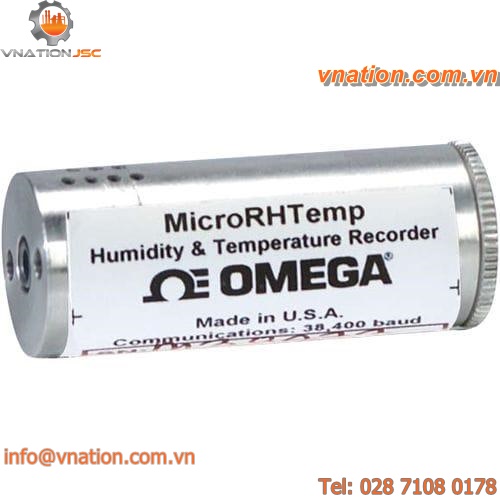 temperature data-logger / relative humidity / programmable / USB