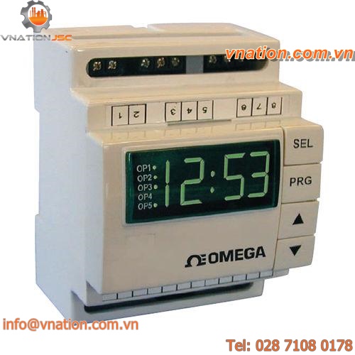 digital timer / multi-function / DIN rail / programmable