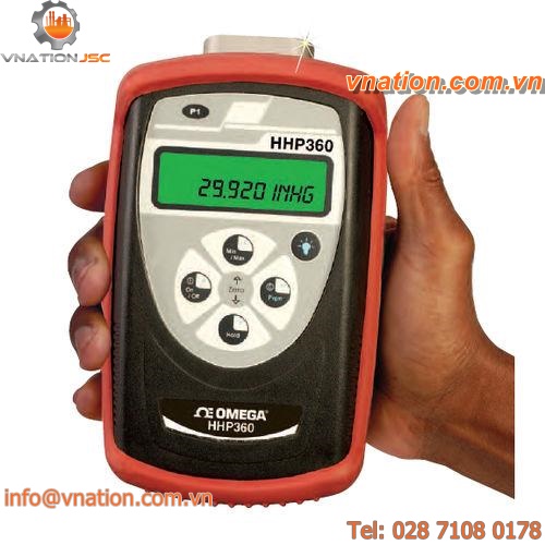 electronic pressure gauge / digital / portable