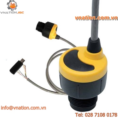 ultrasonic level transmitter / non-contact / for liquids / for tanks