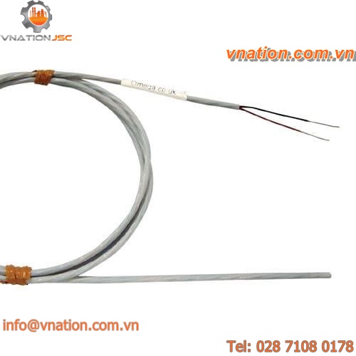 NTC temperature sensor / insulated / IP68