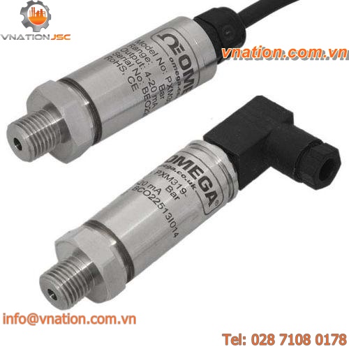 gauge pressure transmitter / vacuum / IP67 / IP65