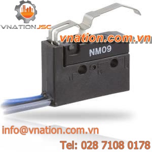 snap-action switch / single-pole / subminiature