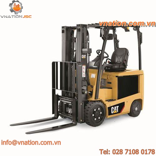 electric forklift / ride-on / counterbalanced / cushion tire