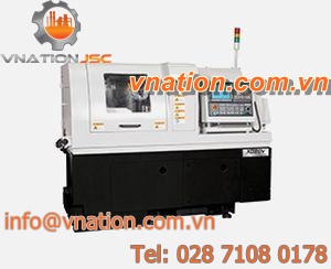 CNC automatic lathe / horizontal / 6-axis / high-precision