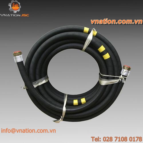 mineral oil hose / for tanker trucks / rubber