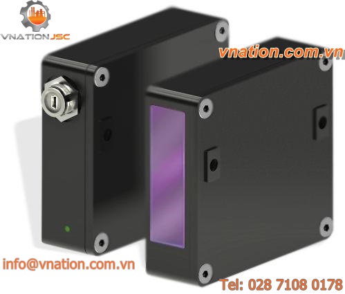 linear displacement sensor / non-contact / CMOS laser / water-resistant