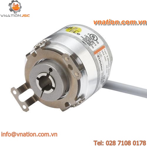 incremental rotary encoder / optical / hollow-shaft / explosion-proof