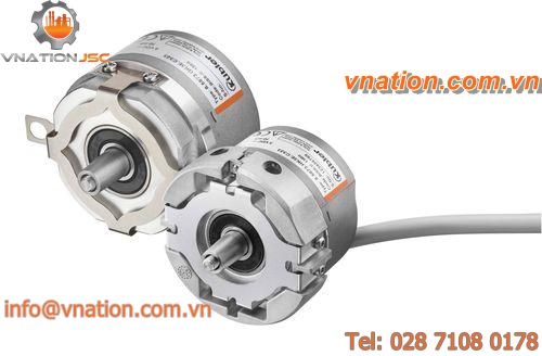 absolute rotary encoder / single-turn / optical / solid-shaft