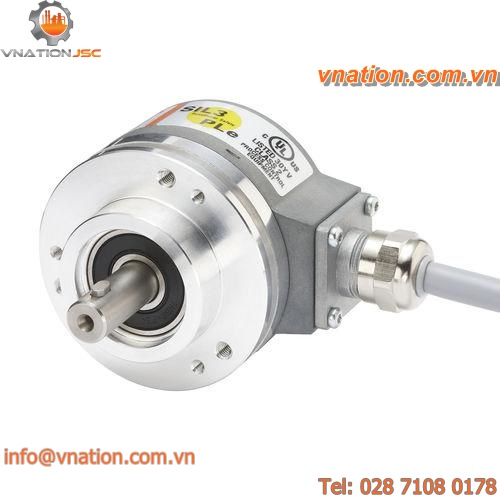 absolute rotary encoder / solid-shaft / explosion-proof / IP65