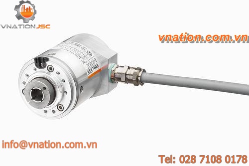 absolute rotary encoder / multi-turn / optical / blind-shaft