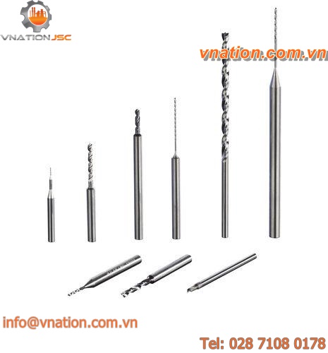 solid drill bit / carbide / micro / helical