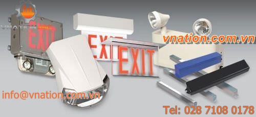 surface-mounted emergency lighting / LED