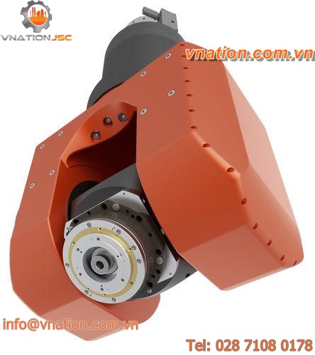 2-axis machining head / direct-drive