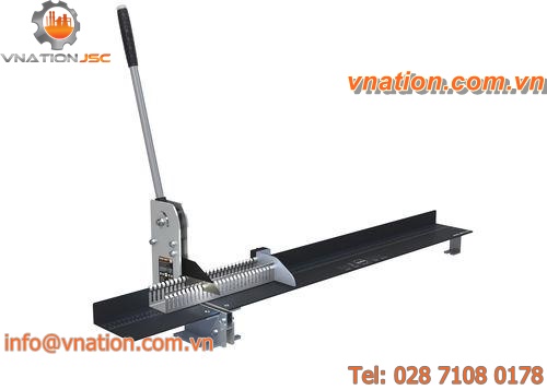 manual shear / wiring duct