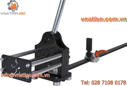 manual punching and cutting machine / for DIN rail