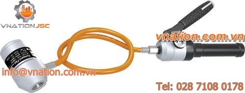 hand-operated punch / hydraulic / for metal sheets / flexible