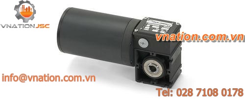 asynchronous electric gearmotor / three-phase / orthogonal / worm