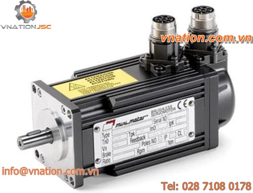 AC servomotor / brushless / 24V / 4-pole