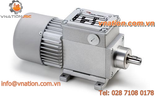 coaxial electric gearmotor / AC / spur