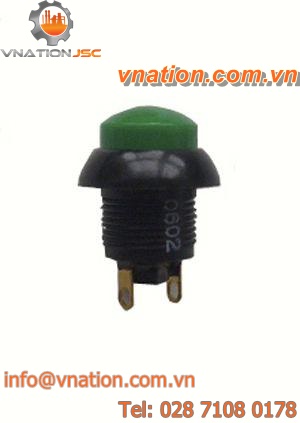 single-pole push-button switch / waterproof / electromechanical / standard