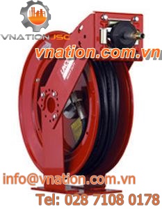 hose reel / spring / double / truck-mounted