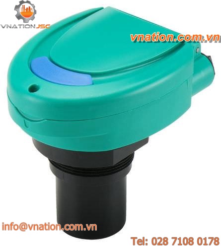 ultrasonic level transmitter / for liquids / for tanks / high-precision