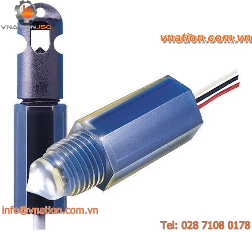 electro-optical level switch / for liquids / threaded / economical