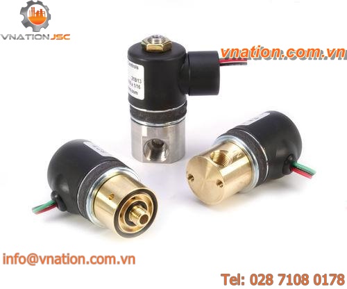 3-way solenoid valve / 2-way / pneumatic / latching