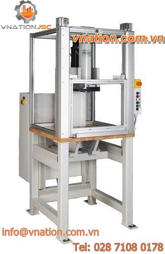 NC press module with force/stroke monitoring and control system