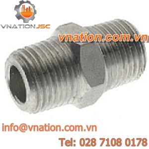 stainless steel nipple / conical