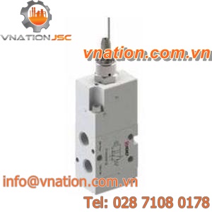 spool pneumatic directional control valve / 5/2-way / 3/2-way / aluminum