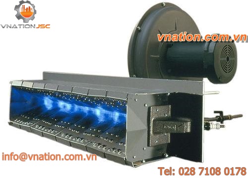 gas burner / linear / nozzle mix