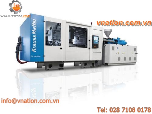 horizontal injection molding machine / hydraulic / two-platen