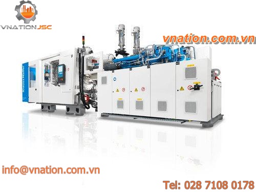 horizontal injection molding machine / hydraulic / modular / multi-component