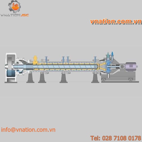 LDPE extruder / single-screw