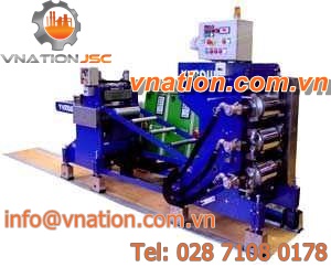 calender machine and chill roll for thermoplastic films and sheets
