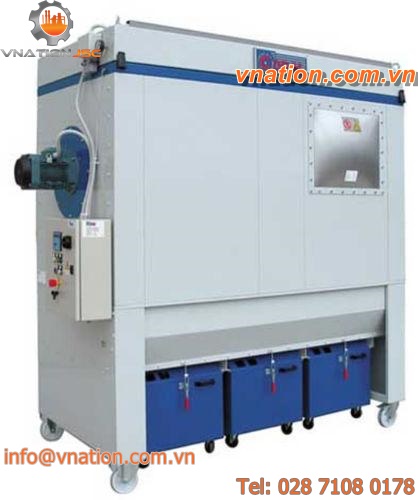 dry type dust collector / mobile / industrial