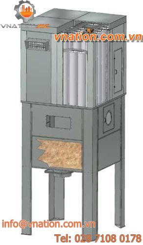 dry type dust collector / for wood dust