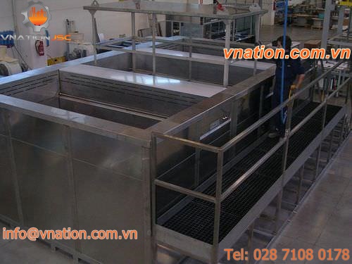 degreasing and phosphating plant