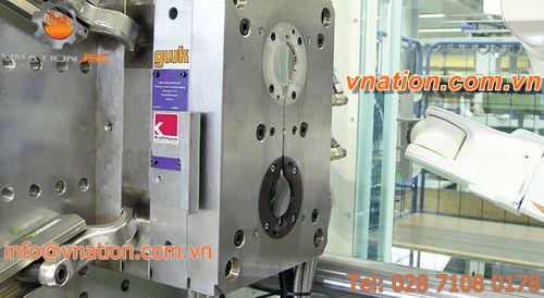 mould insert for fluid circulating thermal regulation