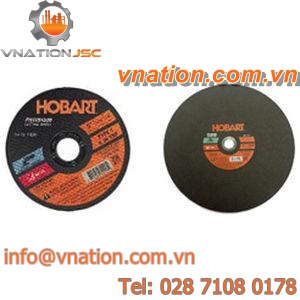 steel cutting disc / metal / thin / for abrasive materials