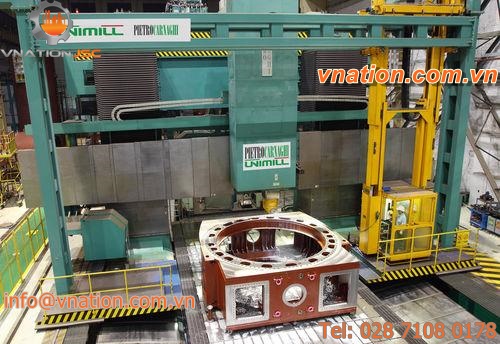 3-axis CNC milling machine / vertical / bridge