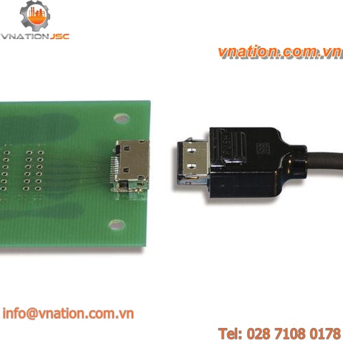 interface connector / rectangular / SMT