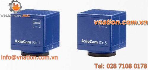 monochrome camera / CCD / miniature / for microscopes