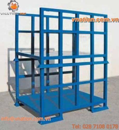 metal pallet / ISO / storage / tubular