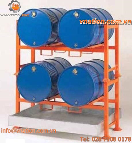 self-supporting shelving / drum