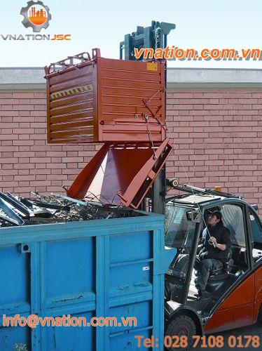bottom-opening dumpster