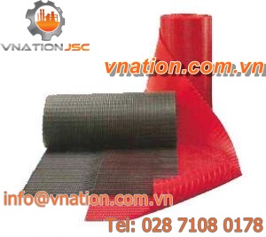 anti-fatigue mat / for hygienic applications / ribbed